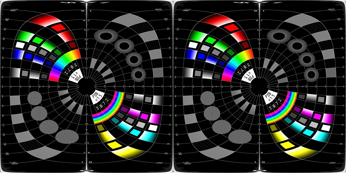 Starvision video test pattern